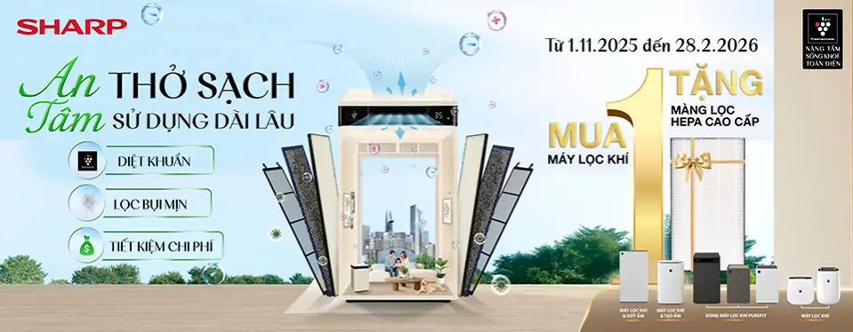 An Tâm Thở Sạch - Sử Dụng Dài Lâu