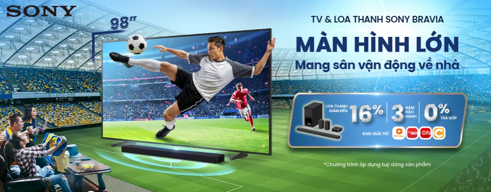 Màn hình lớn - Mang sân vận động về nhà