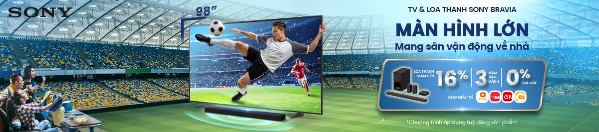 Màn hình lớn - Mang sân vận động về nhà