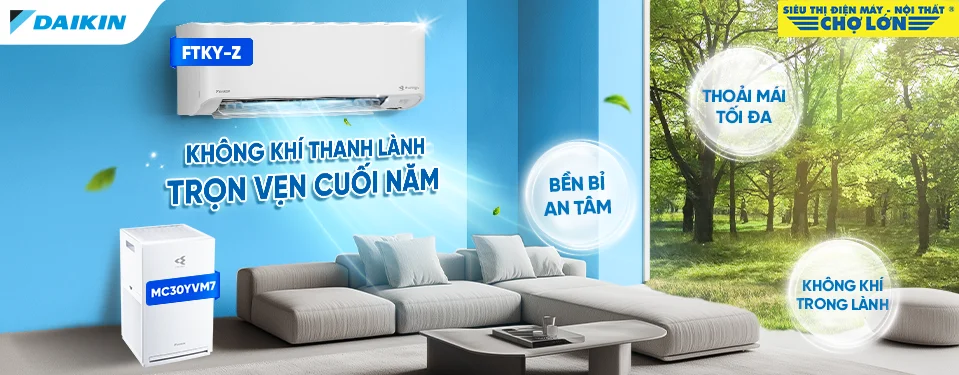Khí sạch mát lành - Cả nhà an vui
