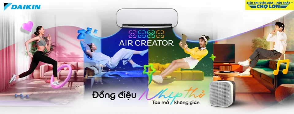 Daikin Air Creator - Đồng điệu nhịp thở