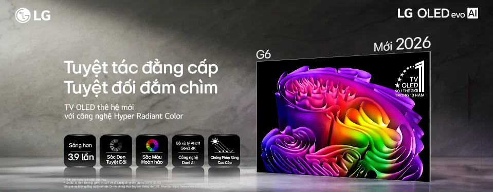 Tuyệt tác đẳng cấp - TV OLed LG
