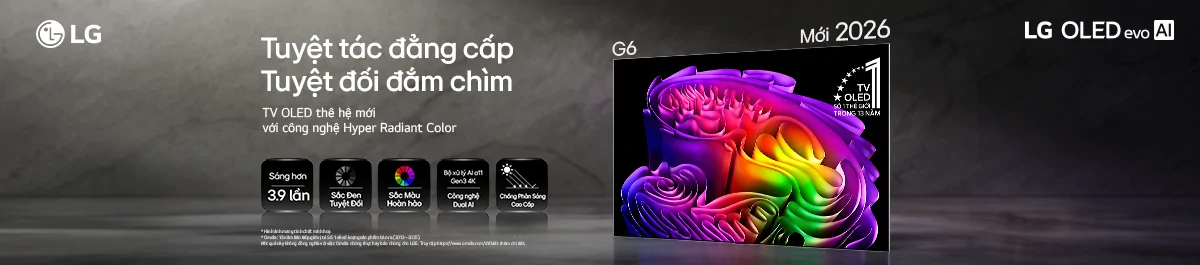 Tuyệt tác đẳng cấp - TV OLed LG