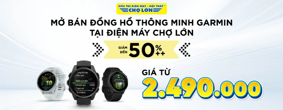 Mở bán đồng hồ thông minh Garmin