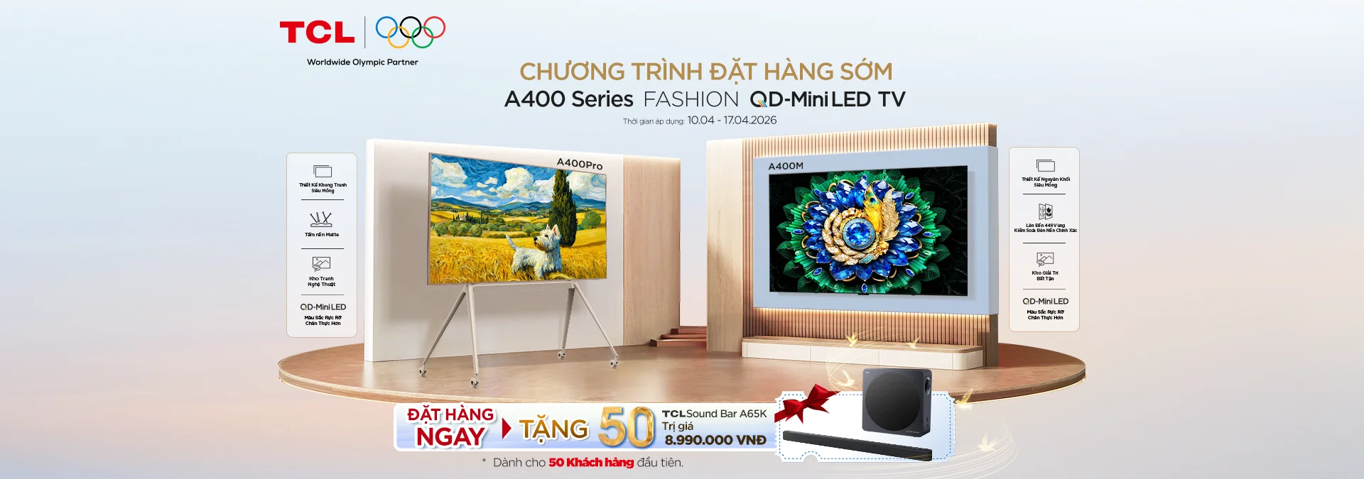 Tivi TCL A400 Series