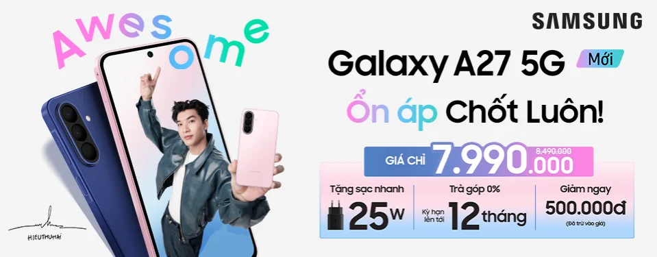 Samsung Galaxy A27 5G - Ổn Áp Chốt Luôn!