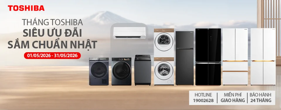 Tháng Toshiba siêu ưu đãi