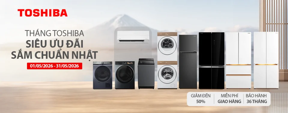 Tháng Toshiba siêu ưu đãi