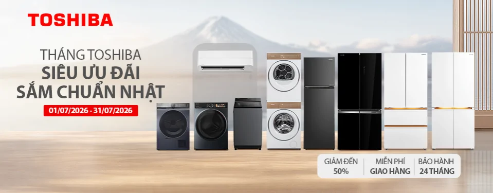 Tháng Toshiba siêu ưu đãi