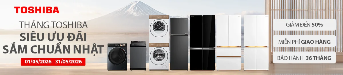 Tháng Toshiba siêu ưu đãi