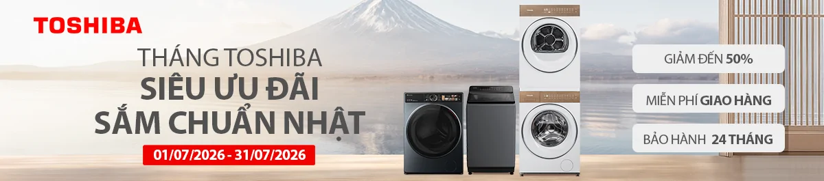 Tháng Toshiba siêu ưu đãi