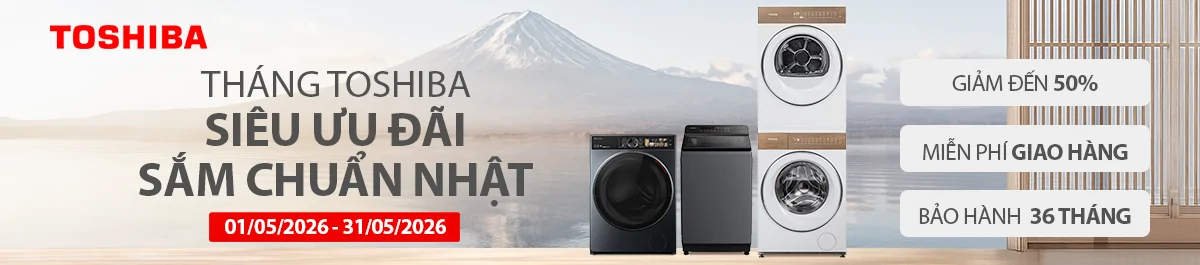 Tháng Toshiba siêu ưu đãi