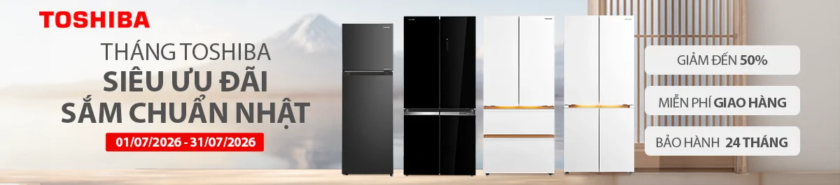 Tháng Toshiba siêu ưu đãi
