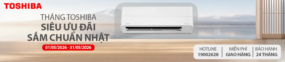 Tháng Toshiba siêu ưu đãi
