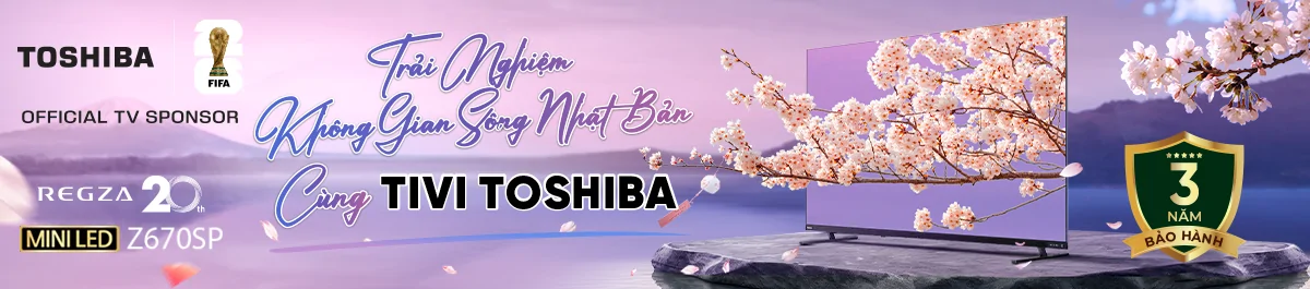 Trải nghiệm không gian sống Nhật Bản cùng Tivi TOSHIBA