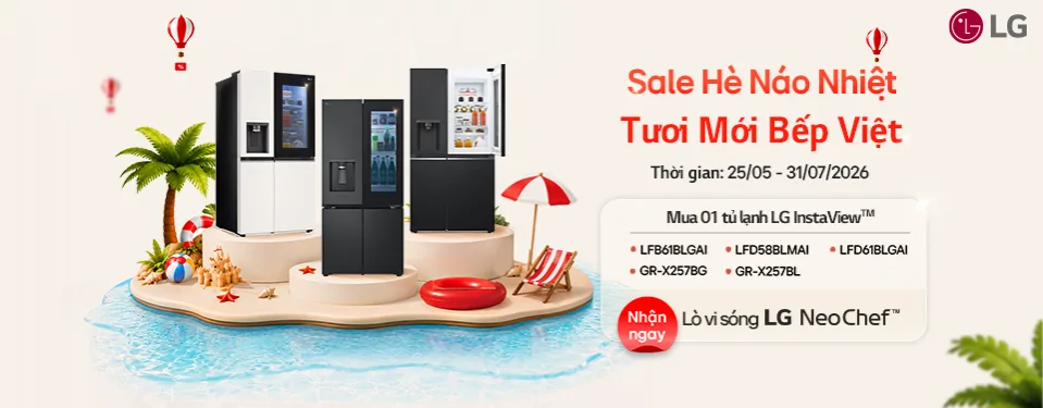 Sale Hè náo nhiệt - Tươi mới Bếp Việt