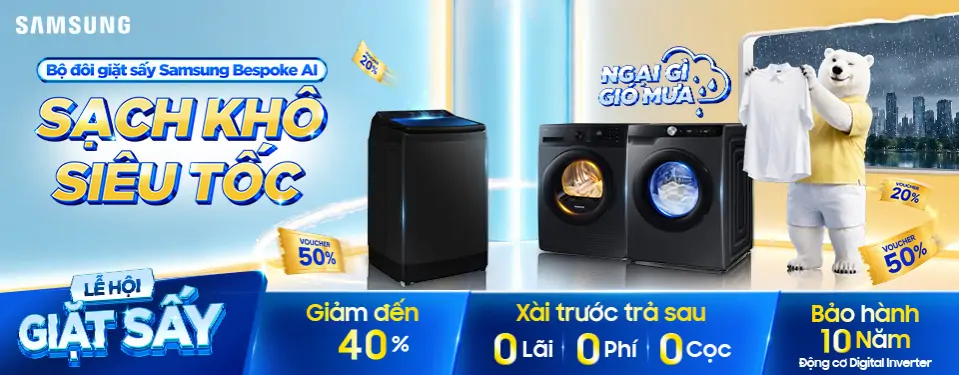 Sạch khô siêu tốc