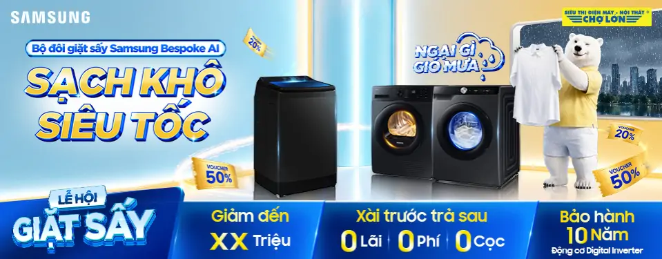 Sạch khô siêu tốc