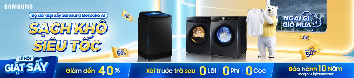 Sạch khô siêu tốc