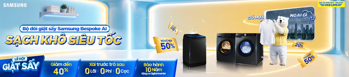 Sạch khô siêu tốc