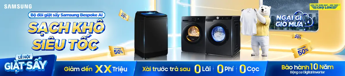 Sạch khô siêu tốc