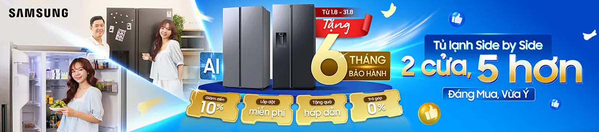 Tủ lạnh Side by Side Đáng Mua - Vừa Ý