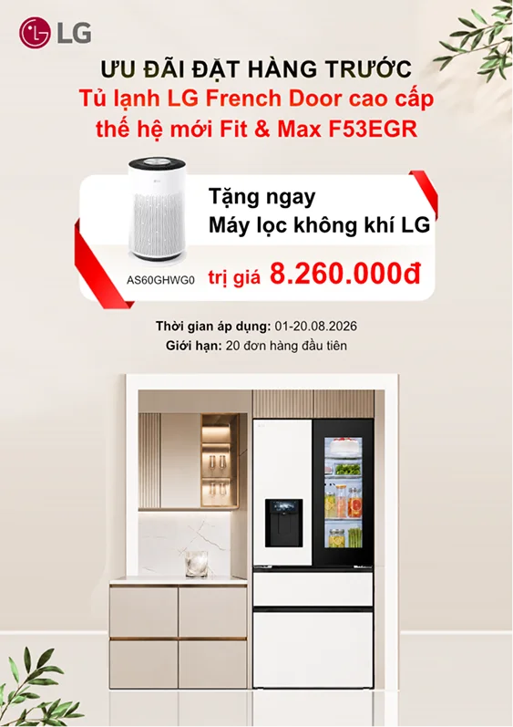 Tủ Lạnh LG Inverter 550 Lít F53EGR