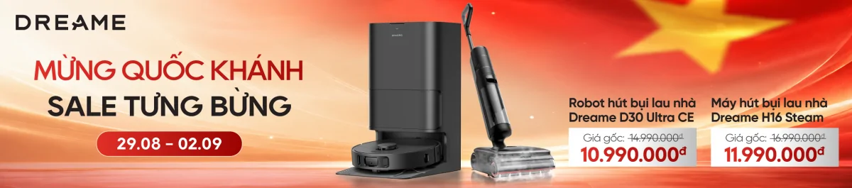 Dreame Sale tưng bừng