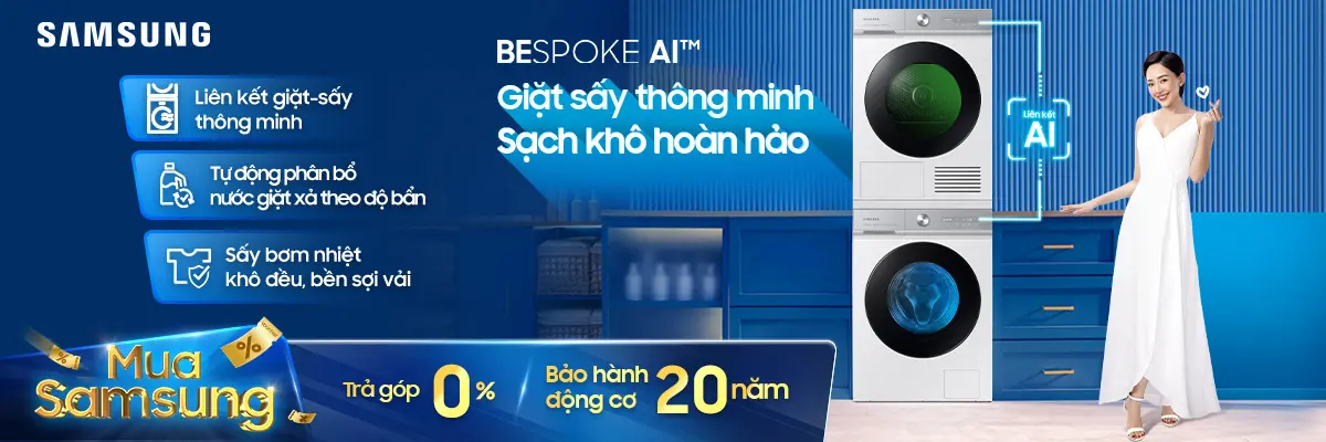 Giặt sấy Samsung