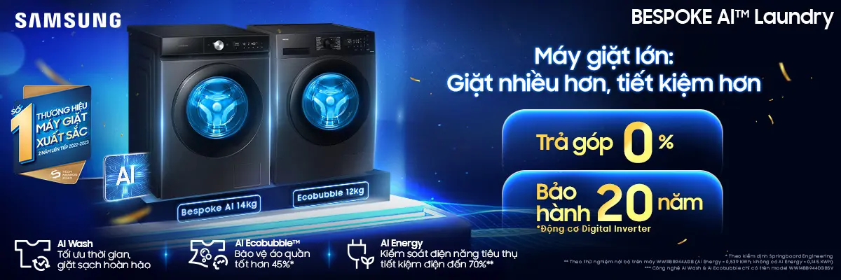 Máy giặt Samsung