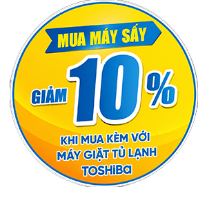 11--toshiba t&ugrave;y chọn combo giặt sấy tủ lạnh 
