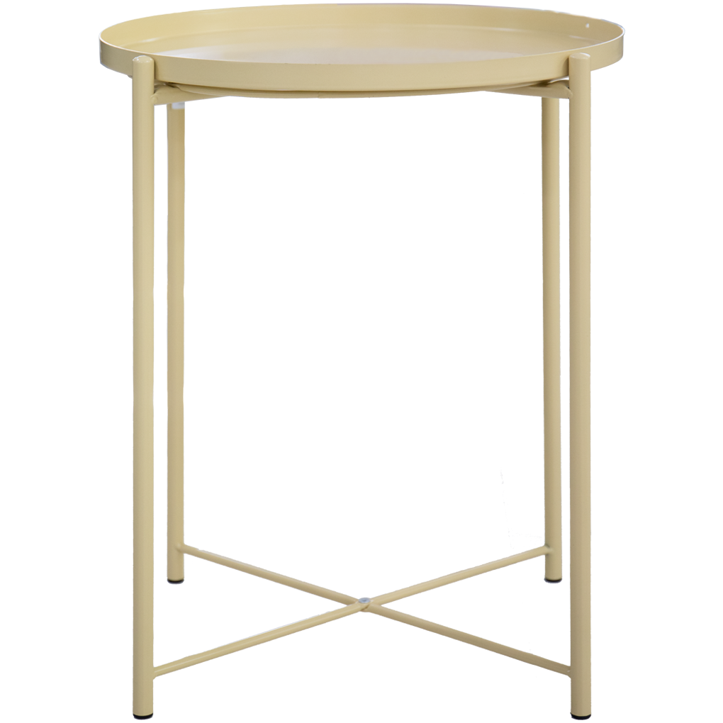 Bàn Tray Kim Loại ECOMT10 Vàng