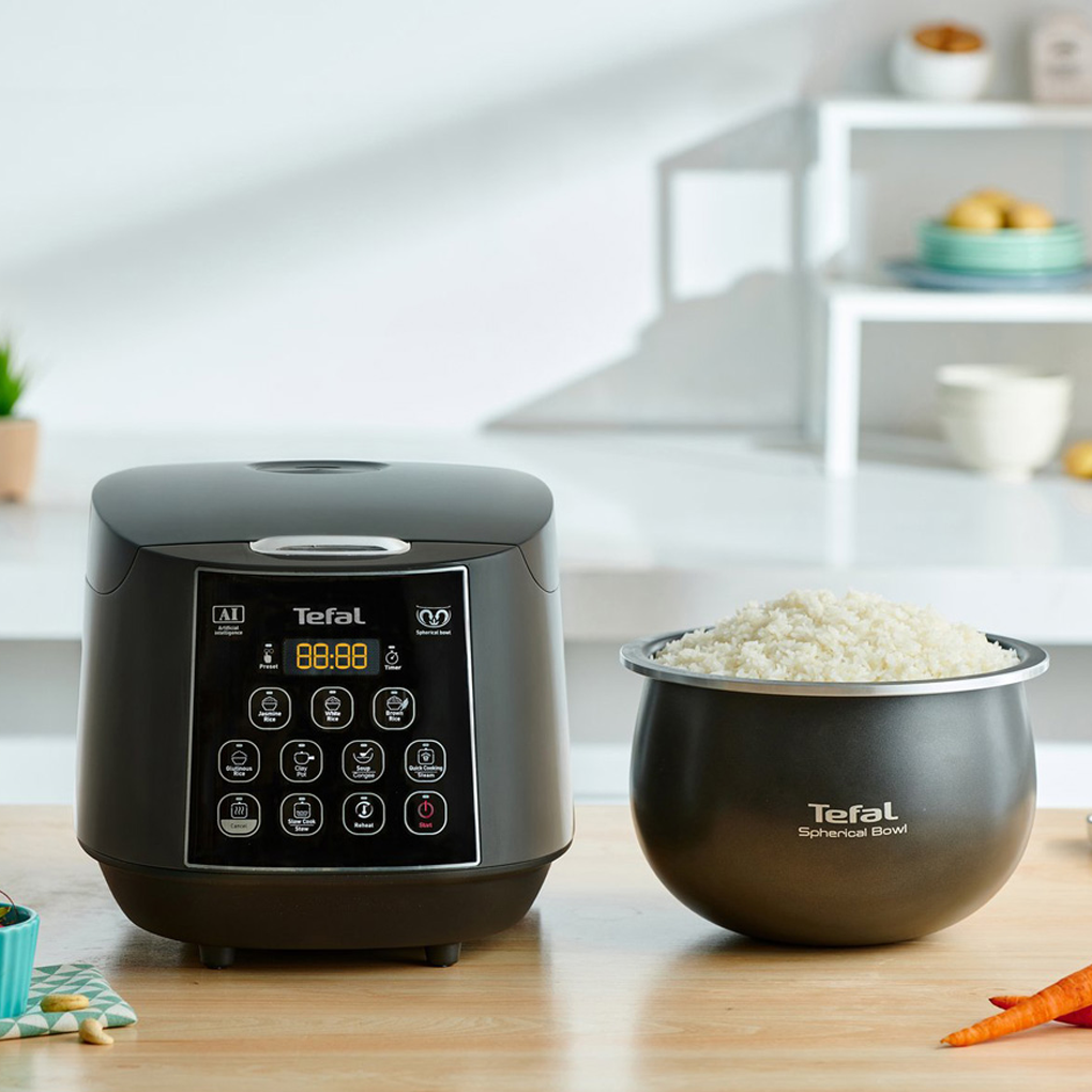 Nồi Cơm Điện Tử Tefal RK736B68 1.8 Lít 5