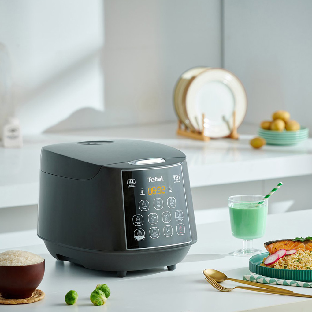 Nồi Cơm Điện Tử Tefal RK736B68 1.8 Lít 6