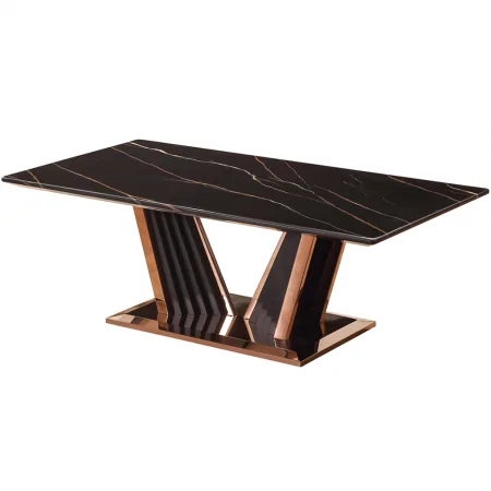 Bàn coffee cẩm thạch Victoria CT-181 130cm