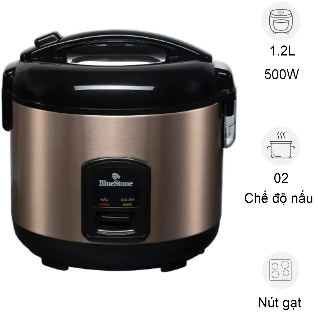 Nồi Cơm Điện Bluestone RCB-5512 1.2 Lít  (Sản phẩm trưng bày)