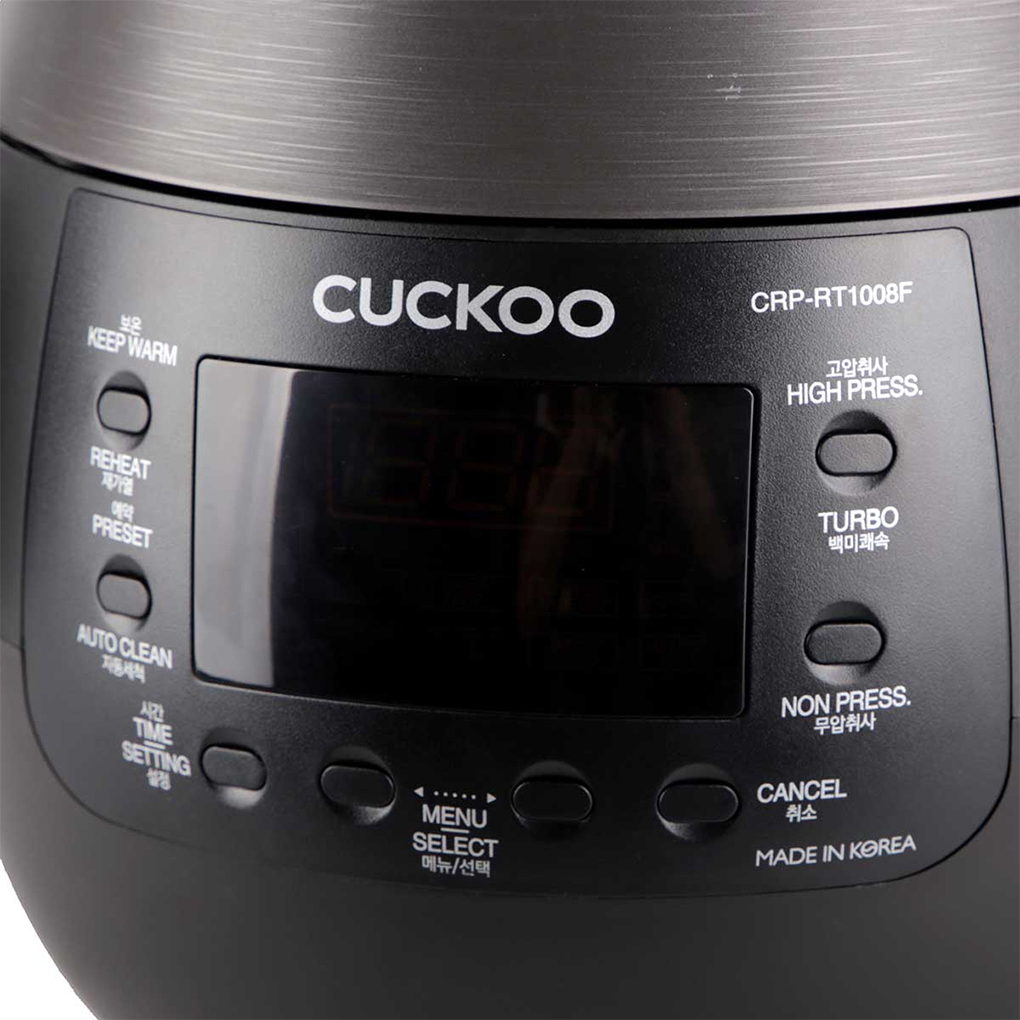 Nồi Cơm Điện Tử Áp Suất Kép Cuckoo CRP-RT1008F 1.8 Lít - Hàn Quốc 4