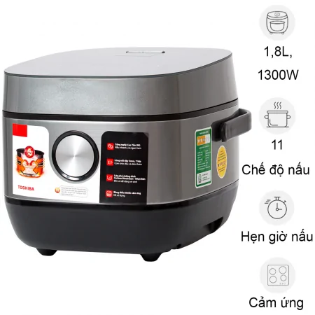 Nồi Cơm Điện Toshiba RC-18IP1PV 1.8 Lít