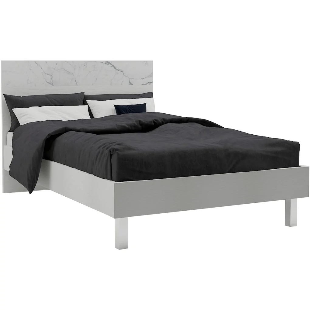 Giường 1.6M Queen NS12020 Trắng