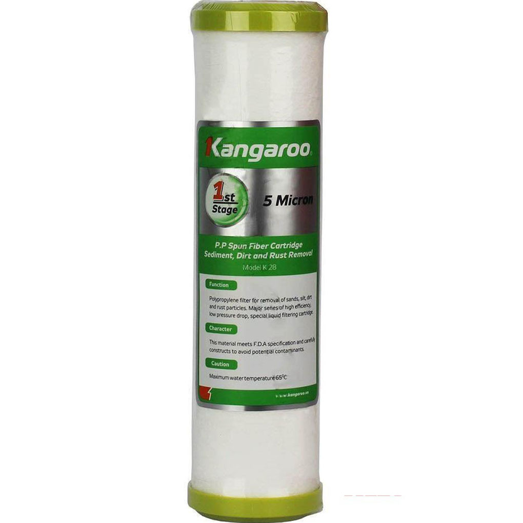 Lõi lọc nước Kangaroo K 28 (Lõi Số 1) (Sản phẩm trưng bày)