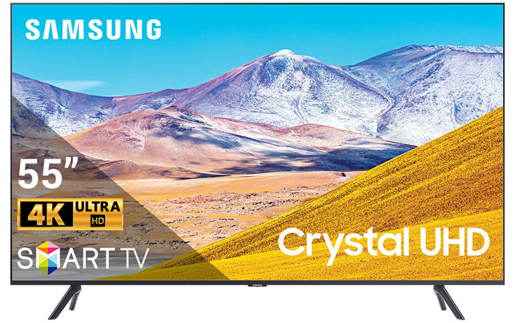 Samsung Smart Tivi 4K 55 Inch UA55TU8100  (Sản phẩm trưng bày)