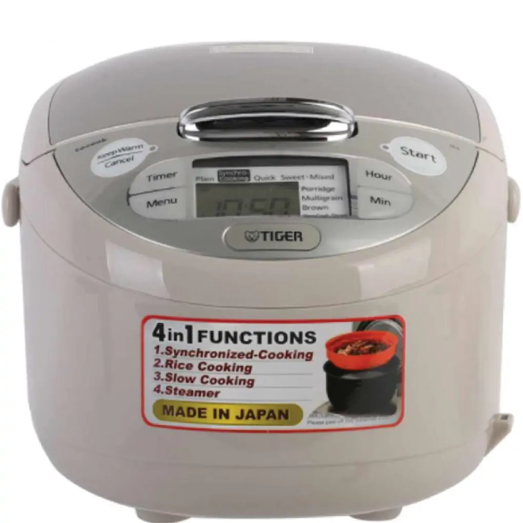 Nồi Cơm Điện Tử Tiger JAX-S10W 1 Lít - Nhật Bản 1
