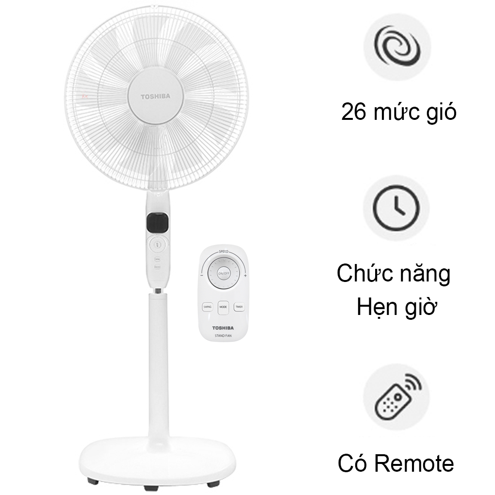 Quạt đứng Toshiba F-LSD10(W)VN