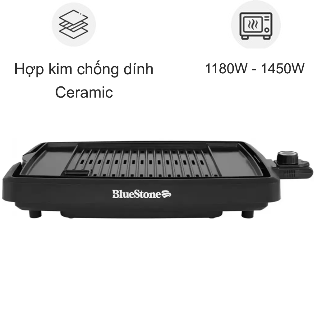 Vỉ nướng điện Bluestone EGB-7406  (Sản phẩm trưng bày)