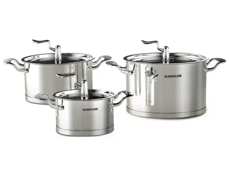 Bộ NồI Inox 304 Cao Cấp 5 Đáy SHG2503MSA