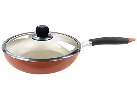 Chảo s&acirc;u l&ograve;ng đ&aacute;y từ vung k&iacute;nh SHG1228MOB 28 cm