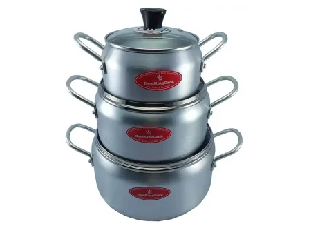 Bộ nồi 3 món HT06KC 16-20-24 cm