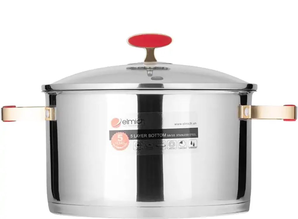 Nồi Elmich RED VELVET 2355270 24 cm  (Sản phẩm trưng bày)