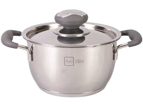 Nồi inox 3 đáy Fivestar SLC 16CM N16-3DC 16 cm  (Sản phẩm trưng bày)