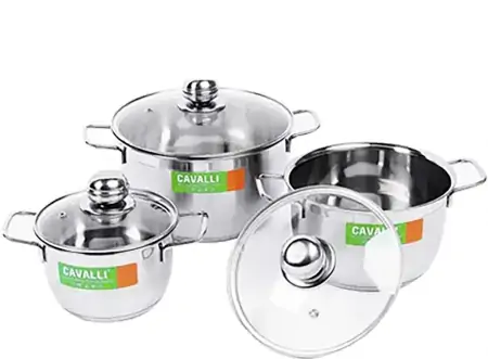 Bộ nồi CVL-7879 18-20-24 cm